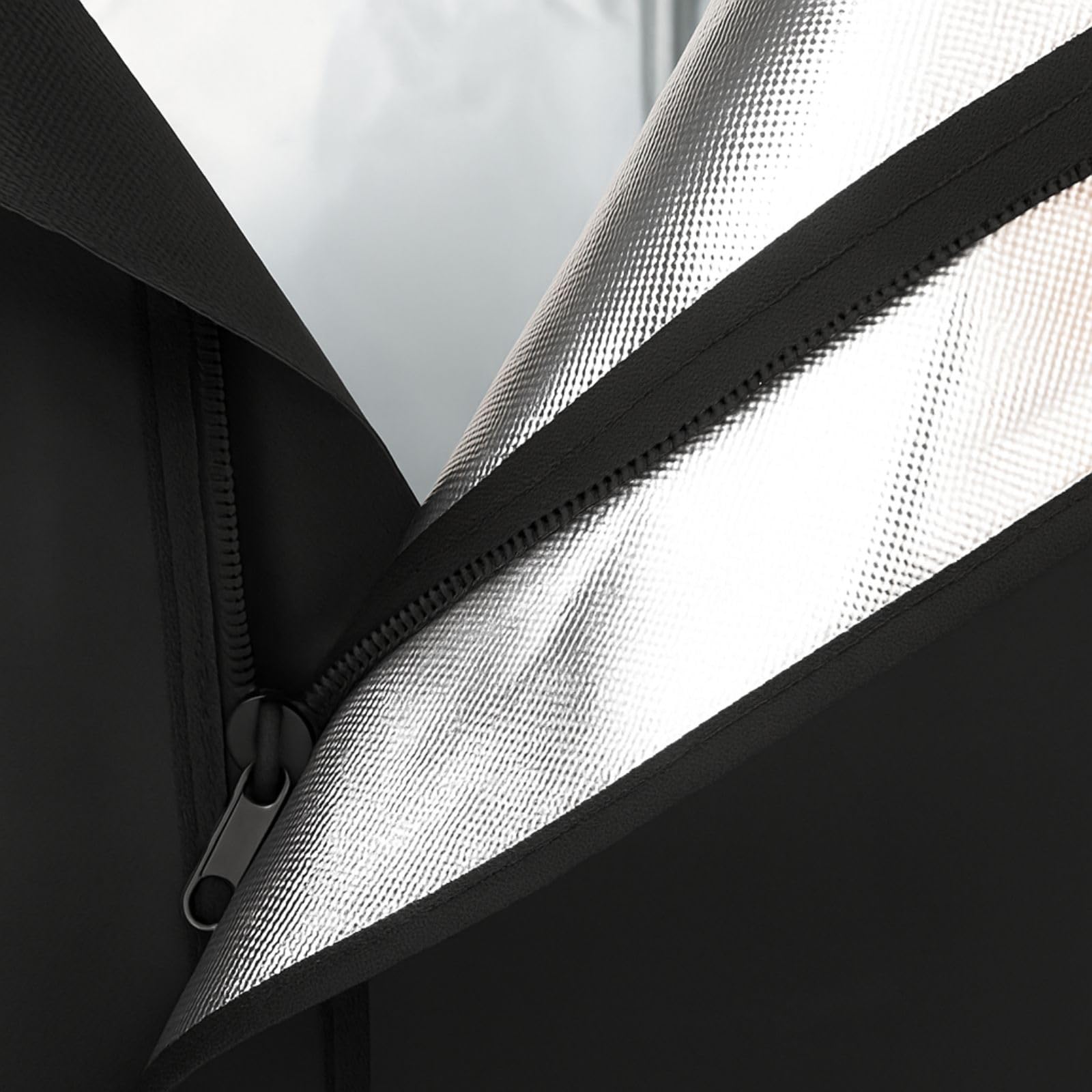 Weedness Grow Box 40x40x140 Lichtdicht Zuchtzelt Indoor Zucht