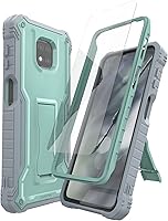 Vista 9 de DUOPAL Funda para Motorola Moto G Power 2021, protección de grado militar a prueba de golpes con protector de pantalla HD de vidrio templado