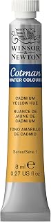 Aquarela em Tubo Winsor & Newton Cotman 008 ml Amarelo Cadmio 109