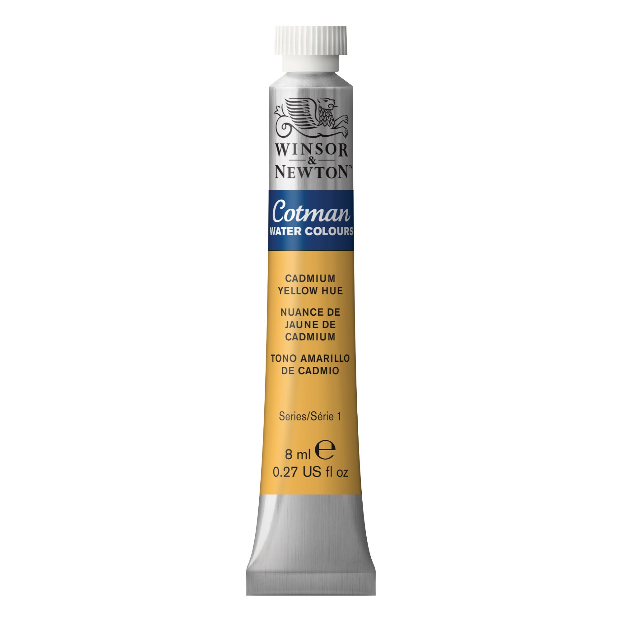 Winsor & Newton 303109 Cotman 8ml Water Colour Tube - Cadmium Yellow Hue — image 1