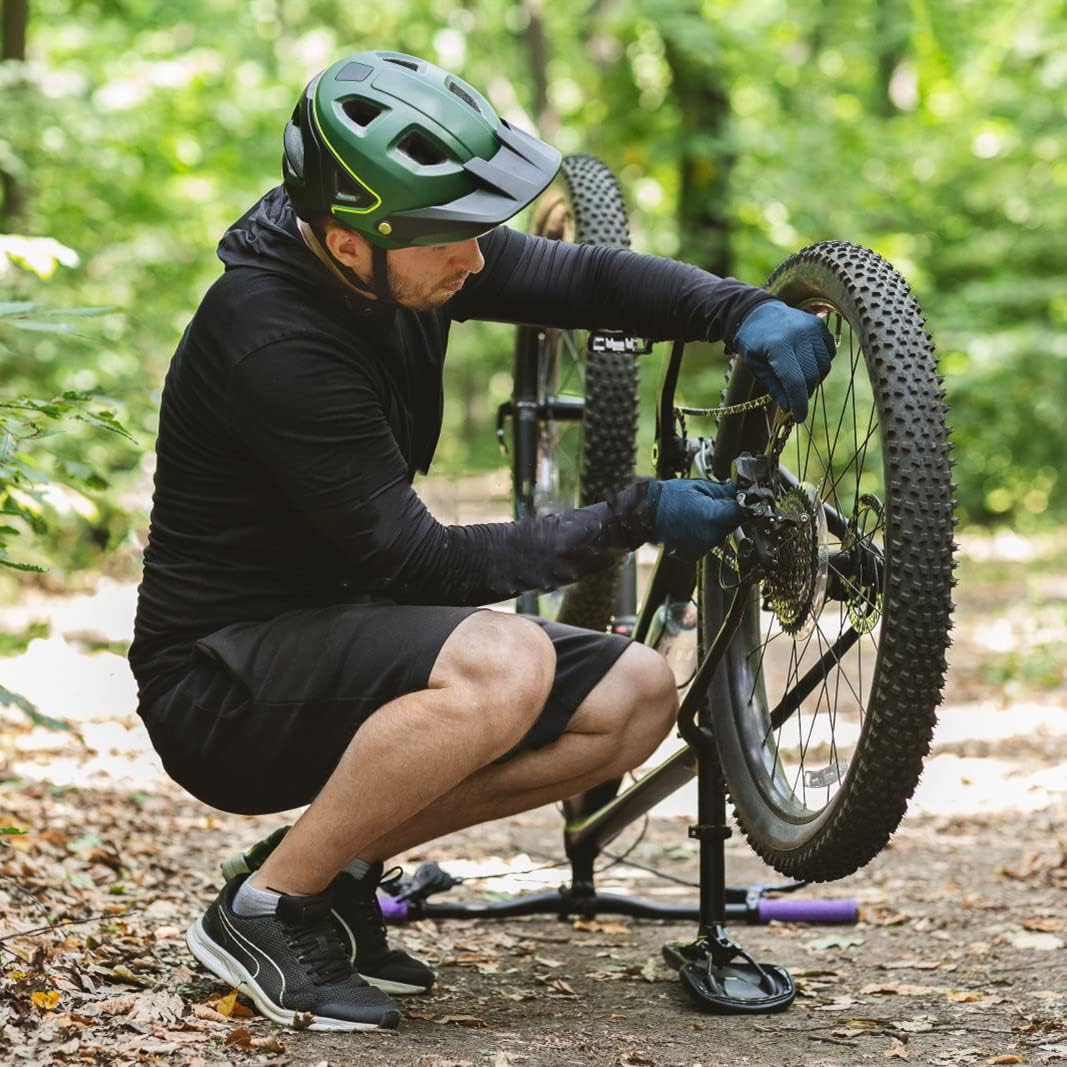 Bike Wheel Truing Stand for 16 to 29 Inch Tires Bicycle Maintenance Tool Easy to Use Mountain Bike Cycling Accessory