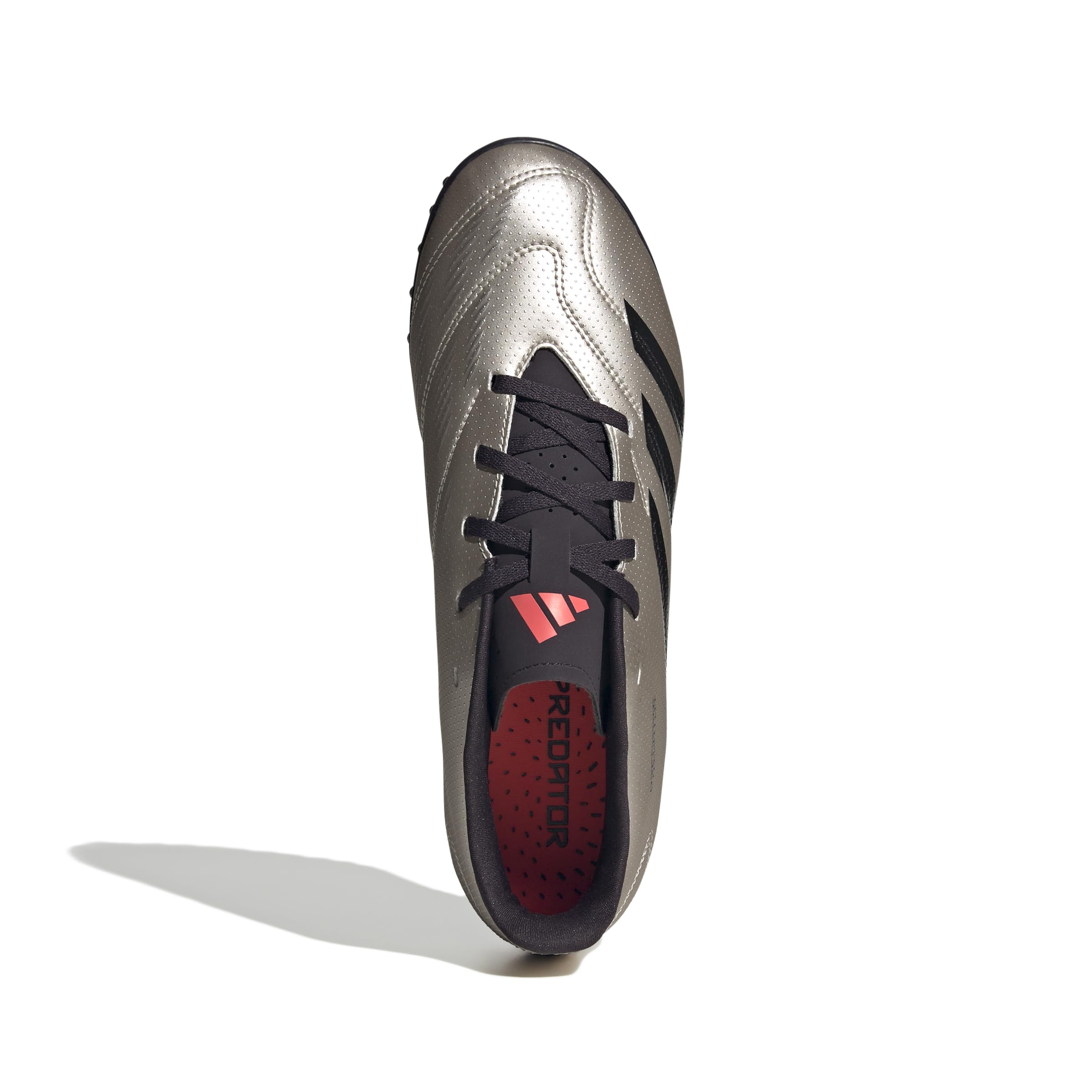 ADIDAS Męskie buty piłkarskie Calzado de Fútbol Predator Club Pasto Sintético, szare, 43 1/3 EU, szary, 43 1/3 EU