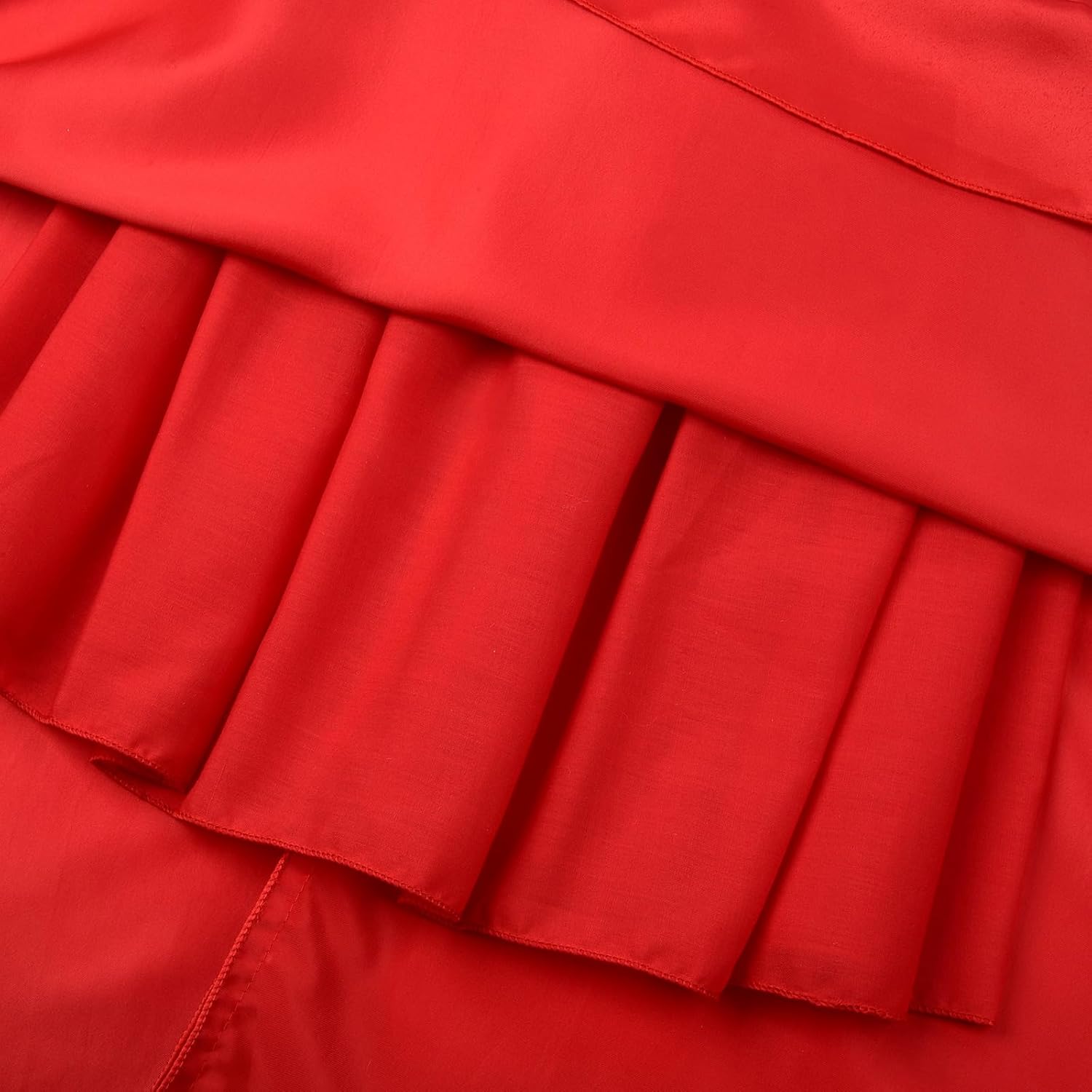 Uhnice Girls Embroidered Mesh Flower Dress Tulle Formal Gown with Removable Bow for Wedding Party - Image 7