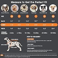 Vista 6 de Queenmore Suéter para perro, suéter para cachorros para perros pequeños, suéteres cálidos de invierno y otoño para perras y perros, suéter de punto