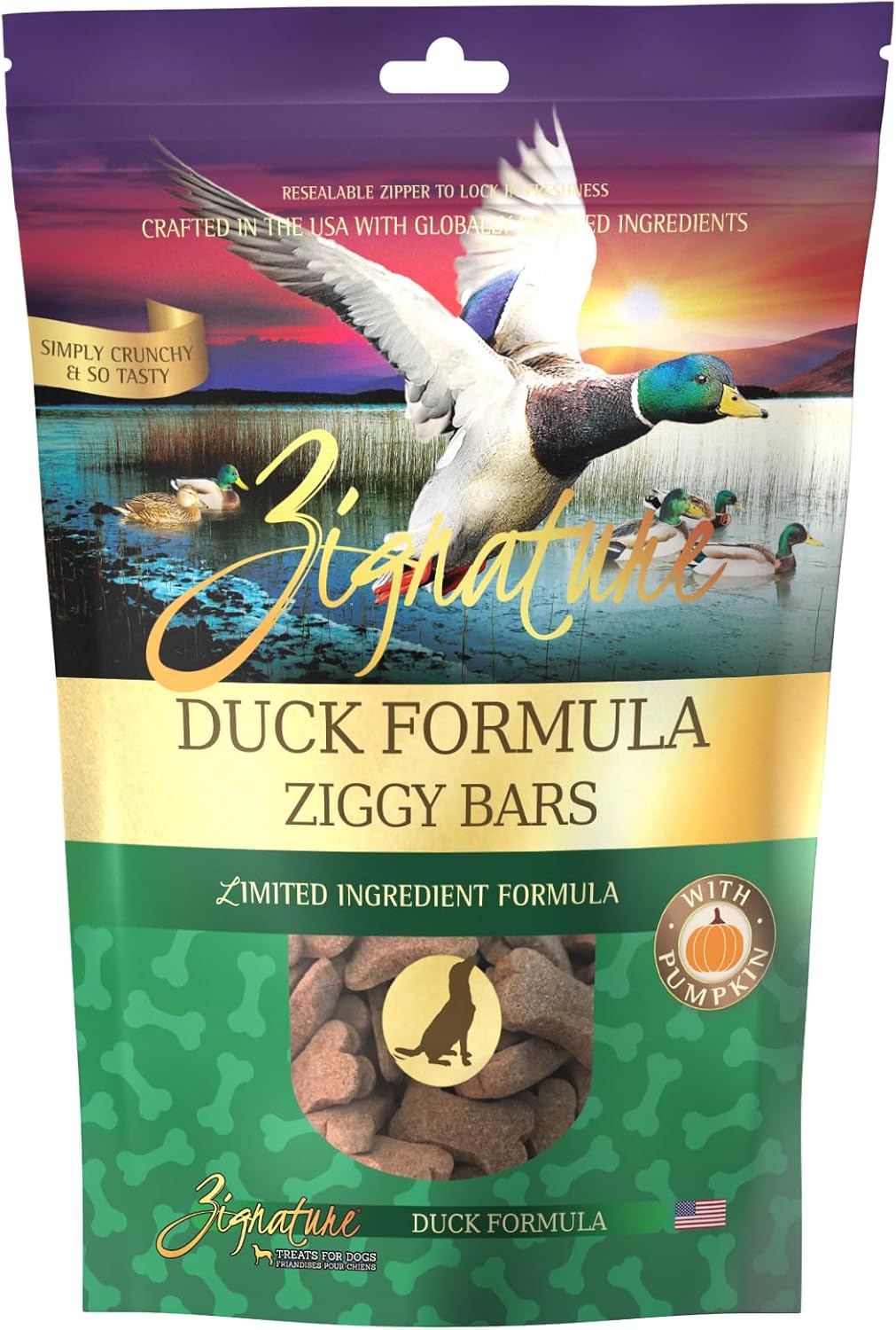 Zignature Whitefish Limited Ingredient Formula Biscuit Dog Treats 12oz (Pack of 2)