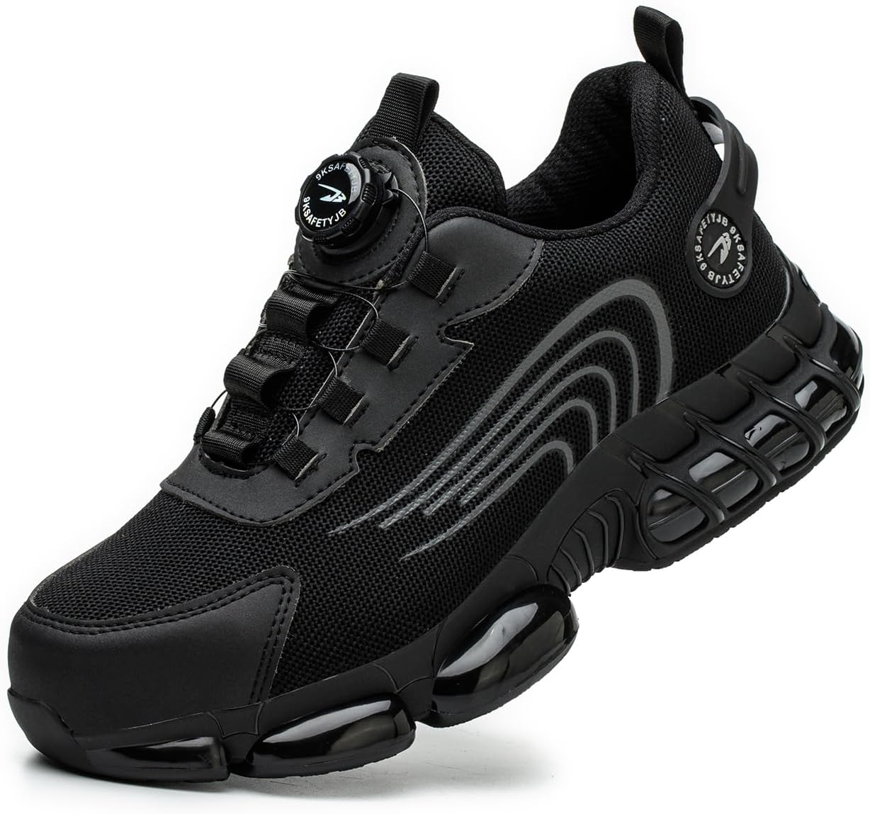 Men's Steel Toe Work Shoes Breathable Lightweight Anti