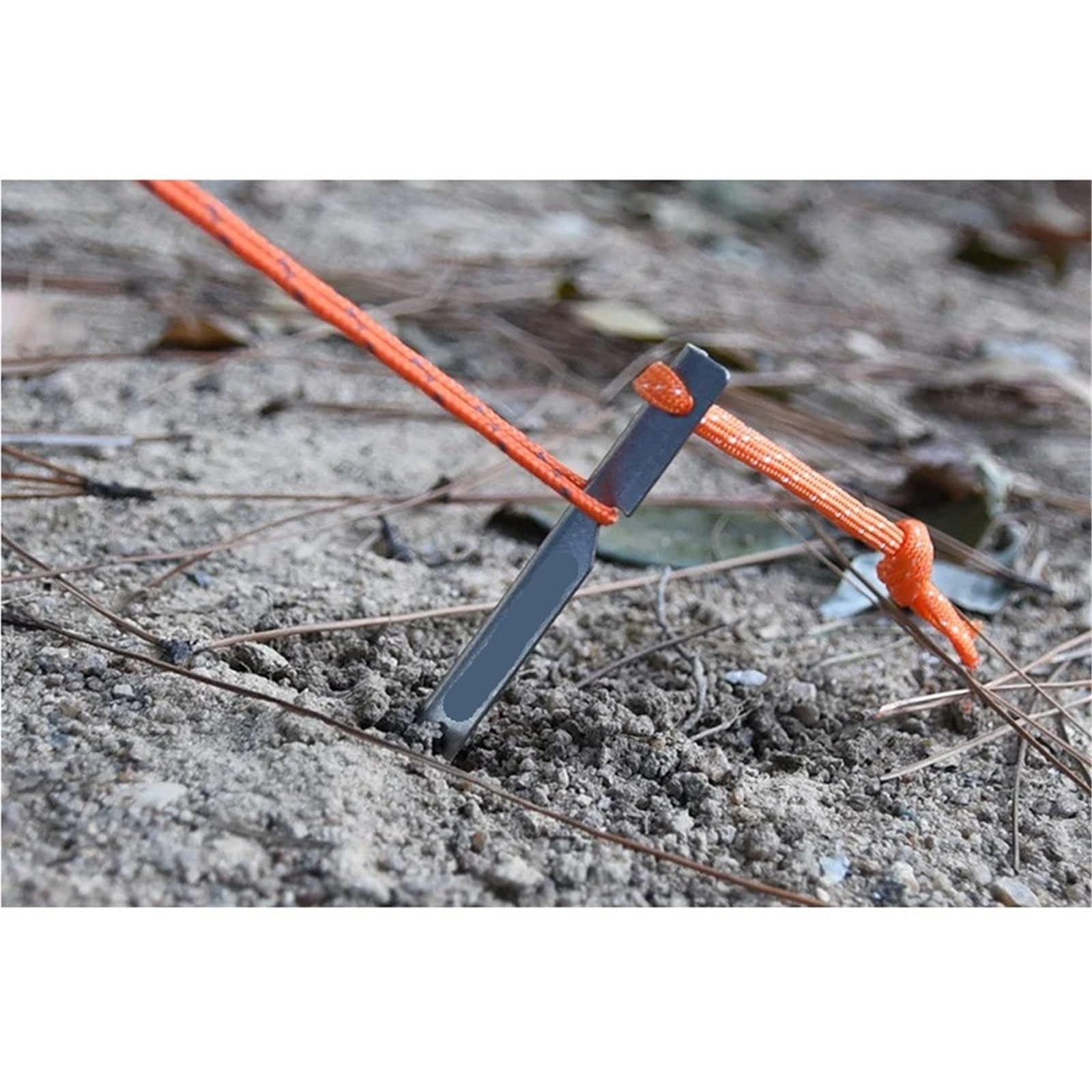 20 Stück Titan-Zeltheringe, ultraleichte Zeltheringe, Zeltnägel, Outdoor-Zeltzubehör, robuste für Zelte