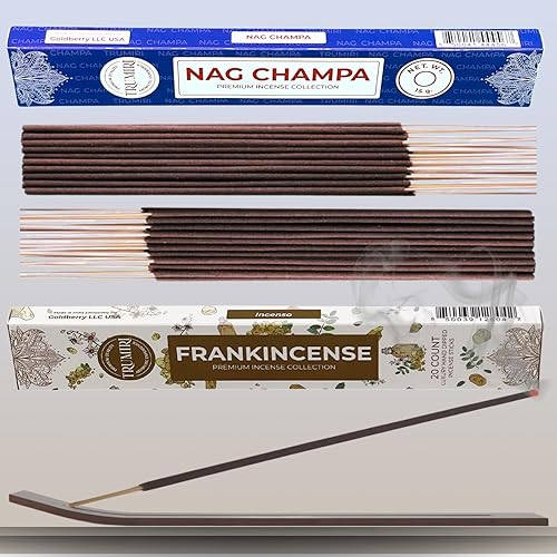 Vista 223 de Trumiri Incense Sticks - Combo Pack of 40 Insence-Sticks - 20 Rose + 20 Lavender - Insenses - Insents - Incents - Inscense - Incence - Incienso