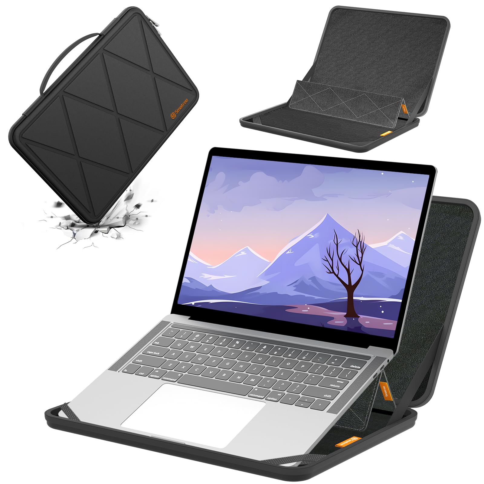Smatree MS108 Twarda osłona 15,6-16 cali Etui na laptopa pasujące do Lenovo Legion Pro 5i/5/7/7i Gen 9/8, ASUS ROG Strix SCAR 16/Strix G16 2025/2024, GIGABYTE A5 K1/X1