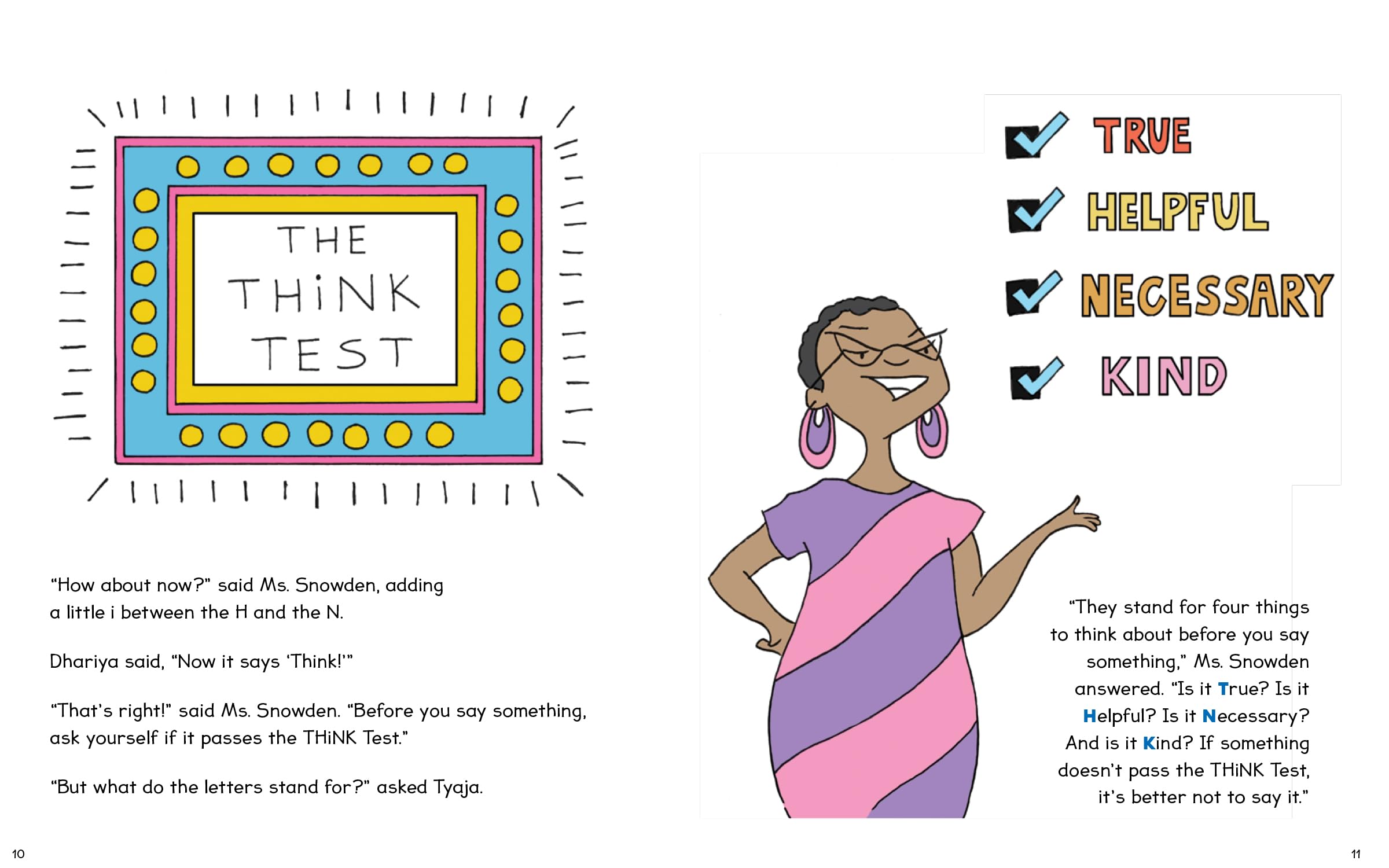 Tyaja Uses the Think Test