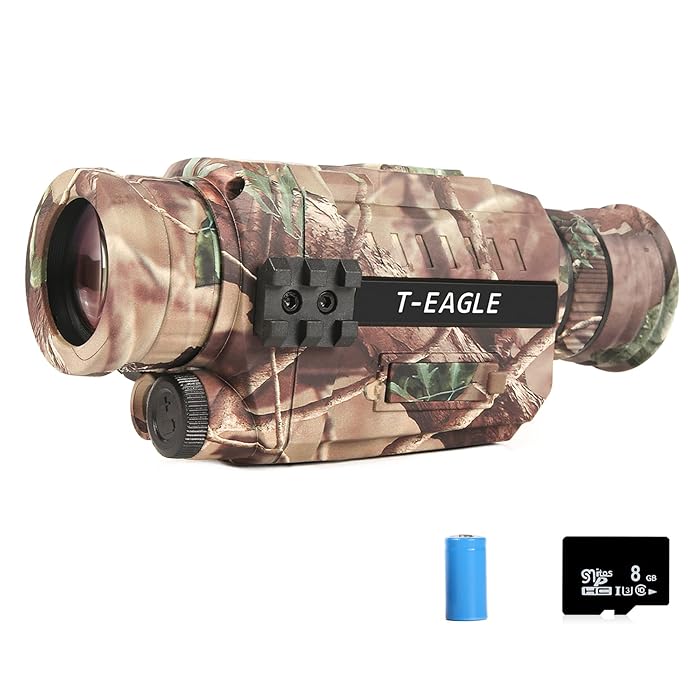 Buy TEagle Night Vision Monocular,Camouflage Infrared Camera 8X35 HD