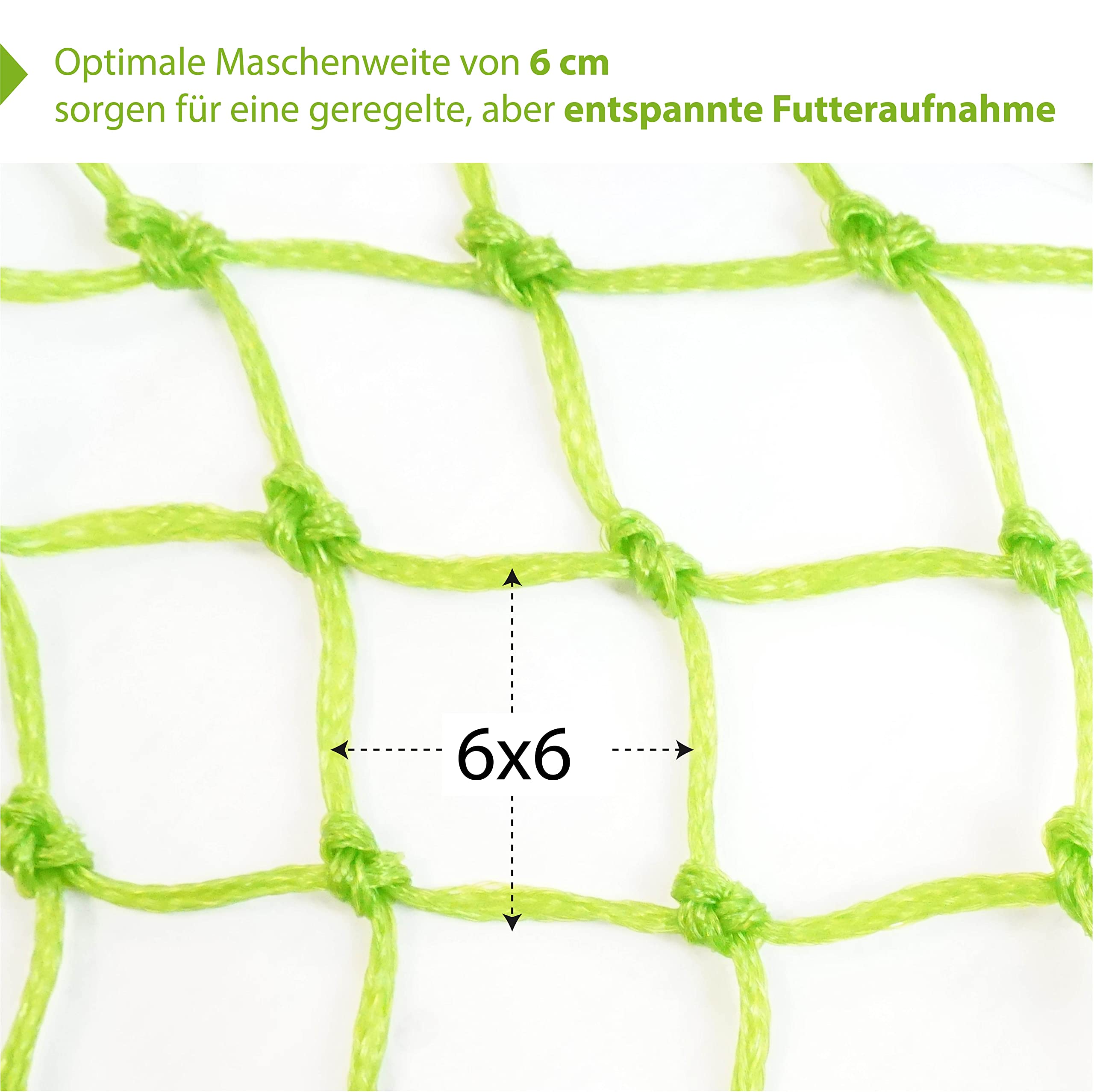 Rete per fieno a maglie strette per cavalli, per una comoda somministrazione del mangime, migliora la digestione e il benessere degli animali, colore lilla
