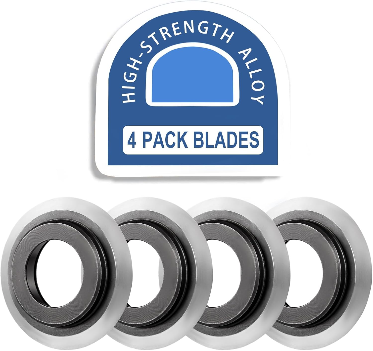 VEVOR Wire Stripper Blades 4 Pack of Replacement Blades, High-temperature Quenching and High-quality Alloy Pipe Cutter Blades, for Stripping Scrap Copper Wires, Model HXSMS-26 Wire Stripping Machines