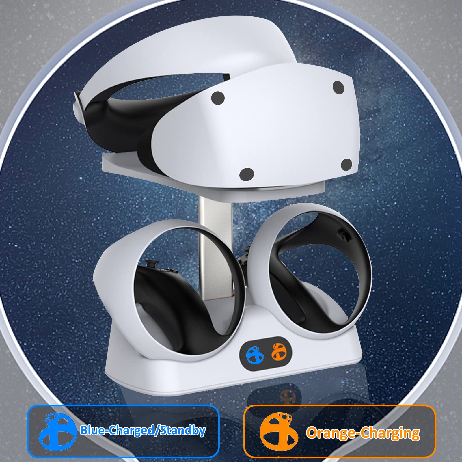 Amazon.co.jp: PSVR2 充電ステーション 充電ドック コントローラー用