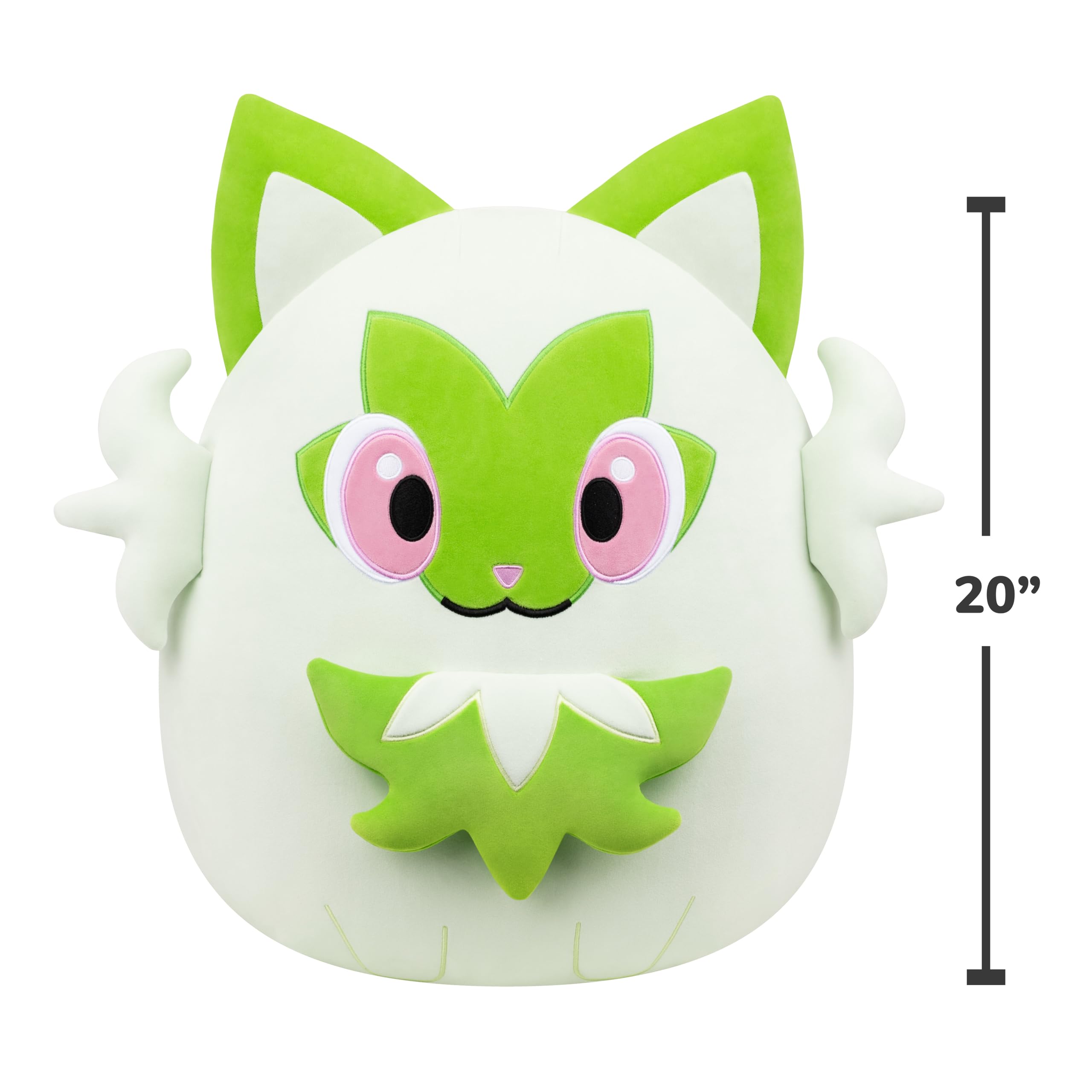 Squishmallows Original 20-Inch Pokémon Plush - Ultrasoft Official Jazwares Plush (Jumbo): Sprigatito