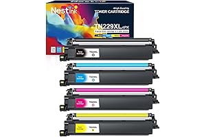 TN229XL 4-Pack High Yield Compatible Toner Cartridge Replacement For Brothers Ink Cartridge