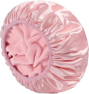 YIZIJIZI Terry Lined Shower Cap