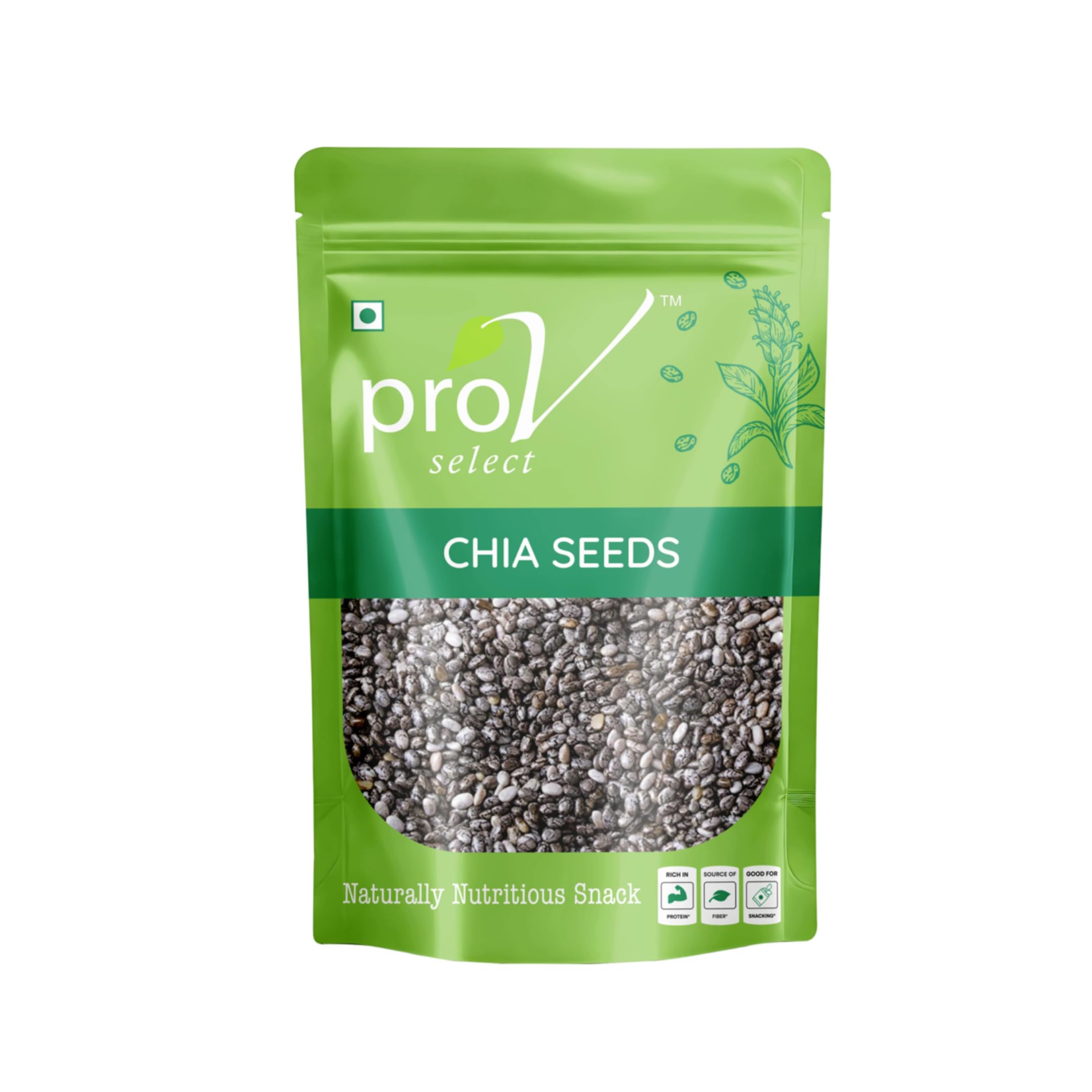 ProV - Chia Seeds | 100% Natural Whole Chia Seeds | Rich in Omega-3, Protein, Fiber & Antioxidants | Lightly Roasted Superfood | Naturally Nutritious | Sabja Seeds| 100g-picture-30