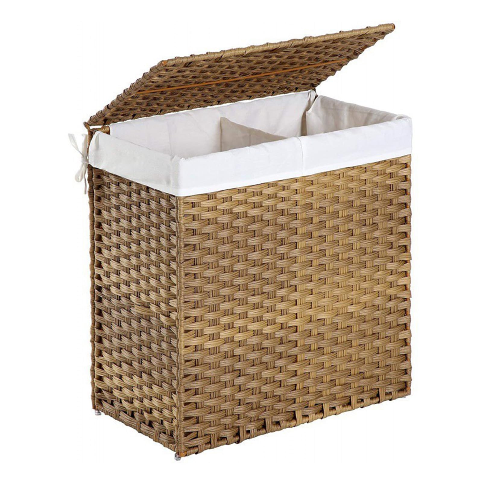 Large Capacity Dirty Clothes Hamper, Load Dirty Clothes Storage Basket, Imitation Rattan Toy Storage Basket, Household Laundry Basket, Dirty Clothes Basket