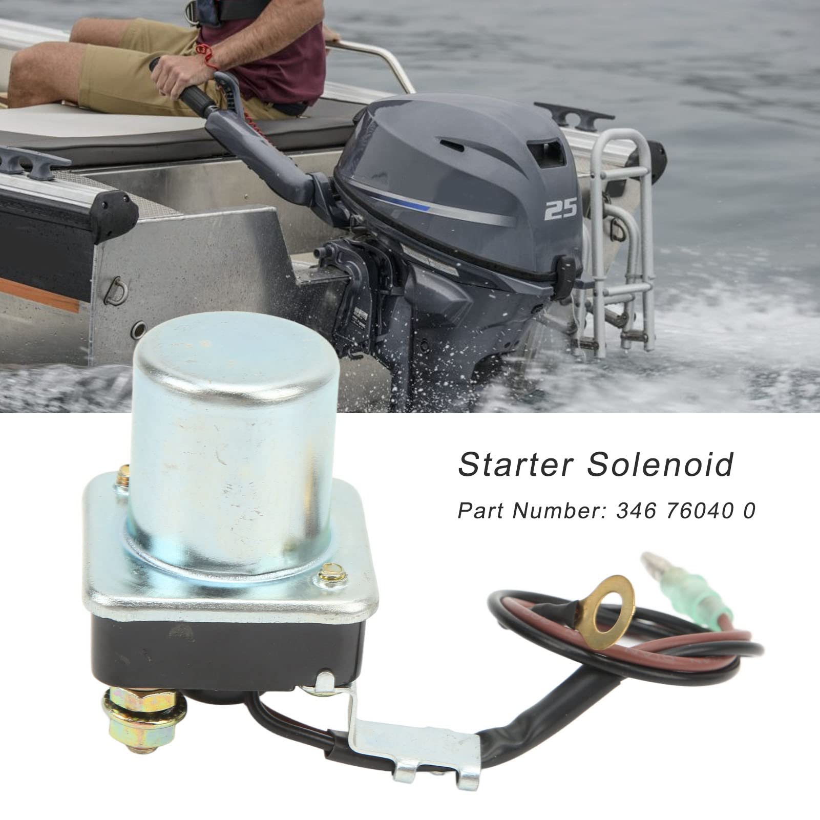 Amazon.co.jp: スターター ソレノイド スターター ソレノイドバルブ