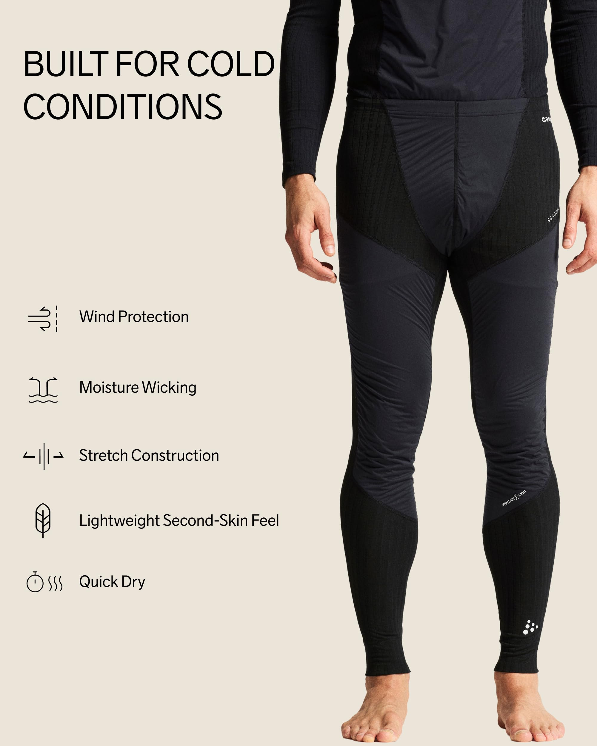 Craft Herren Hose Active Extreme X Windhose M