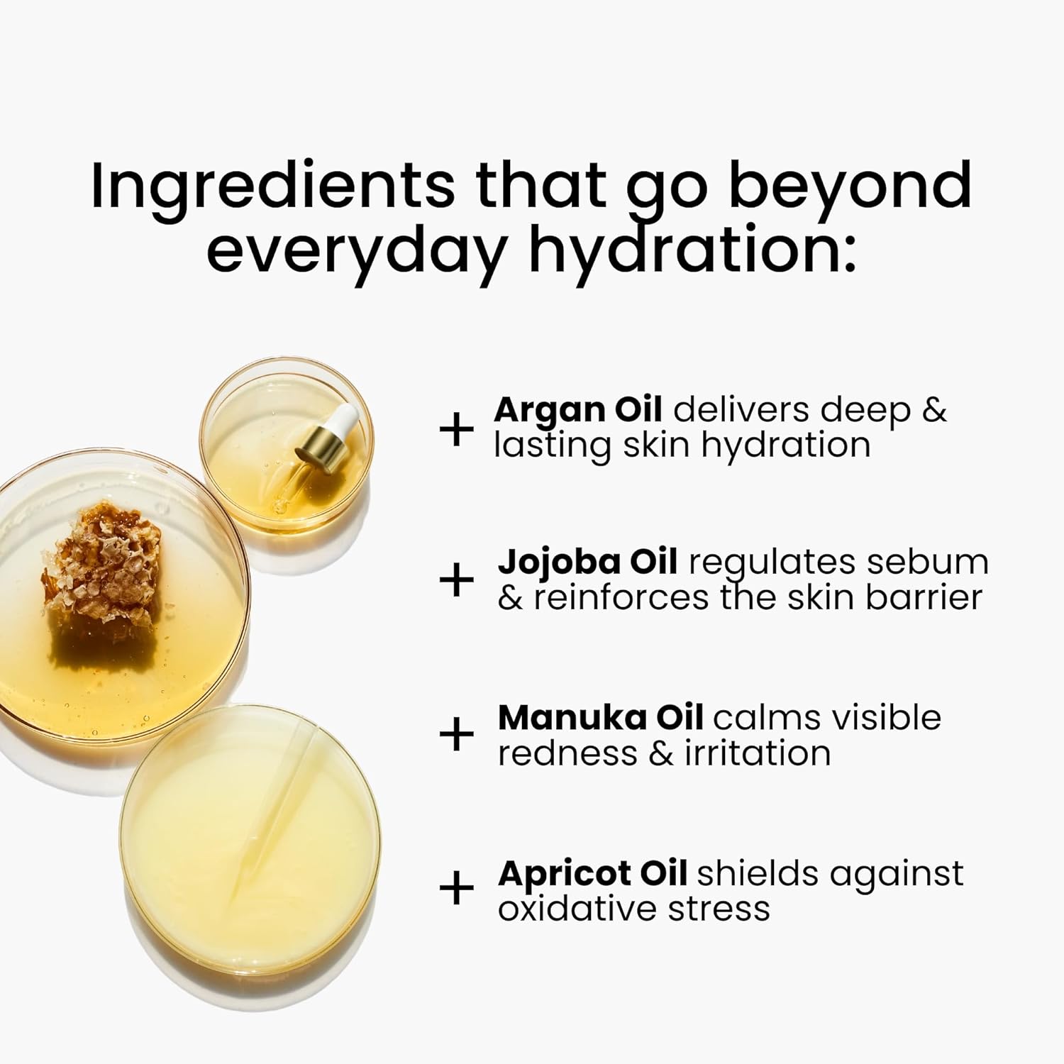 Grahams Natural Face & Eyelid Oil - For Very Dry Skin Around Eye & Face, Eczema & Perioral Dermatitis - Steroid-Free, Hypoallergenic, Non-Comedogenic - 100% Pure - with Argan & Jojoba Oil (1.69 Fl Oz) - Image 5