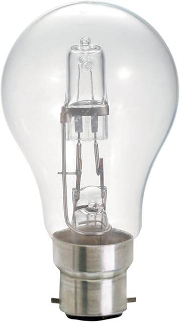 Merriway BH02371 (10 Pcs) Eco-Halogen Energy Saving Dimmable Bulb, 18 W Bayonet Cap - Pack of 10 Bulbs