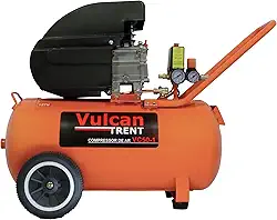 Vulcan Trent Compressor de Ar 50 Litros 2,5HP 8 Bar 127 Volts VC50-1