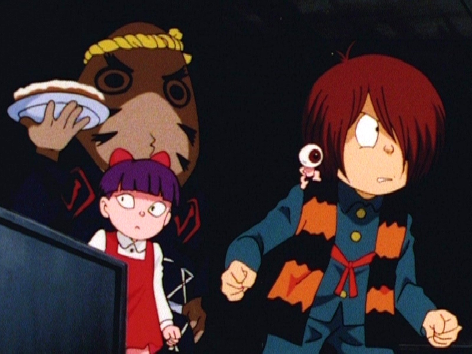 第三期鬼太郎一家直筆鉛筆動画四点貴重品東映動画