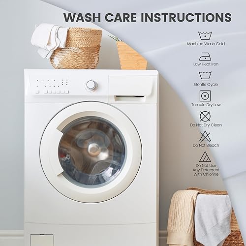 Miniatura 5 de Twin XL Sheet Sets, 100% Viscose Derived from Bamboo, Silky Soft Breathable 16" Deep Pocket Cooling Sheets Dorm Bedding, Hotel Luxury White Bedding