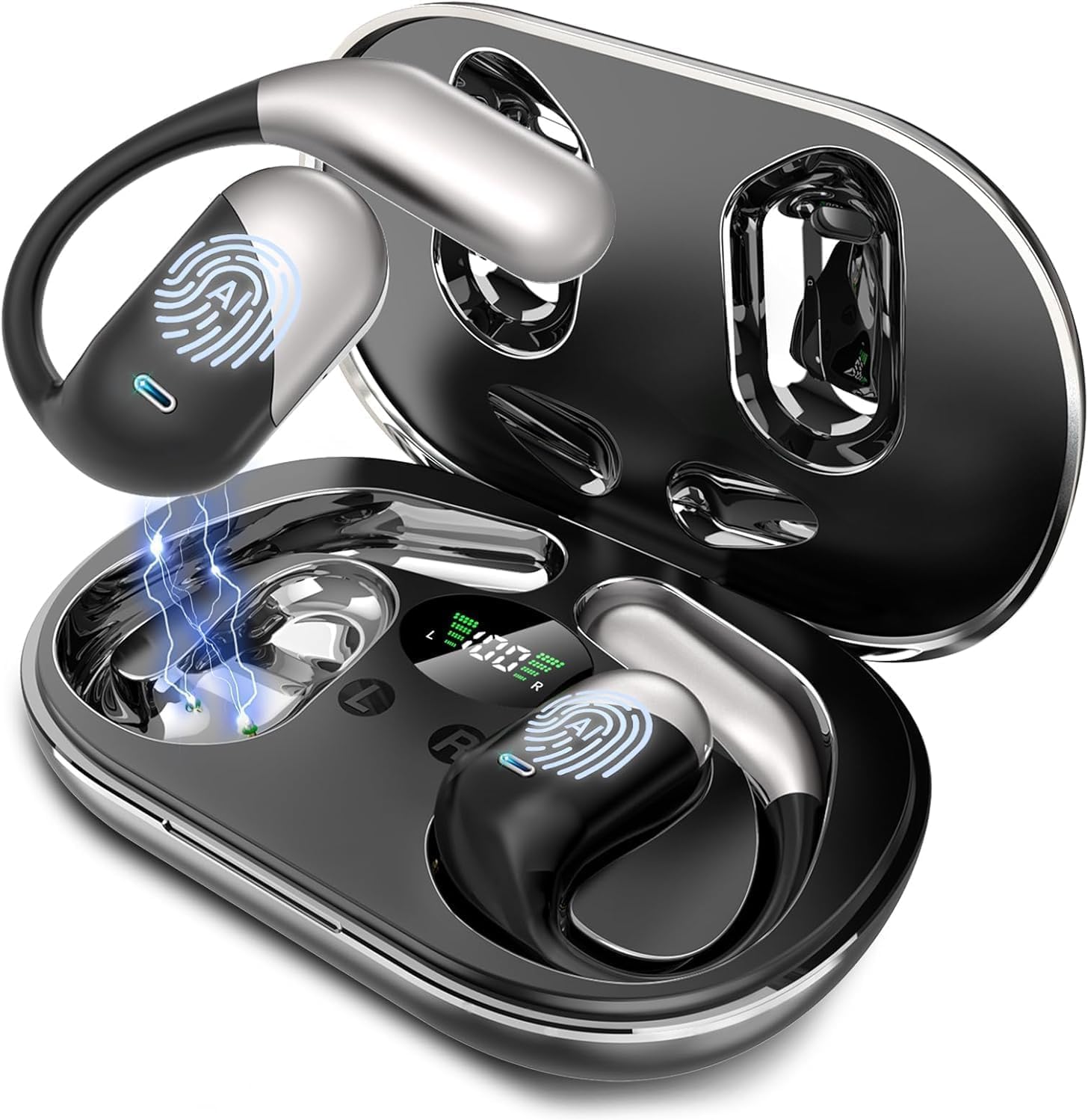 Amazon.co.jp: オープンイヤーイヤホン bluetooth 6.1 ワイヤレス