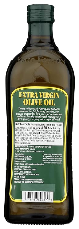 Cento Foods Extra Virgin Olive Oil, 33.8 FZ
