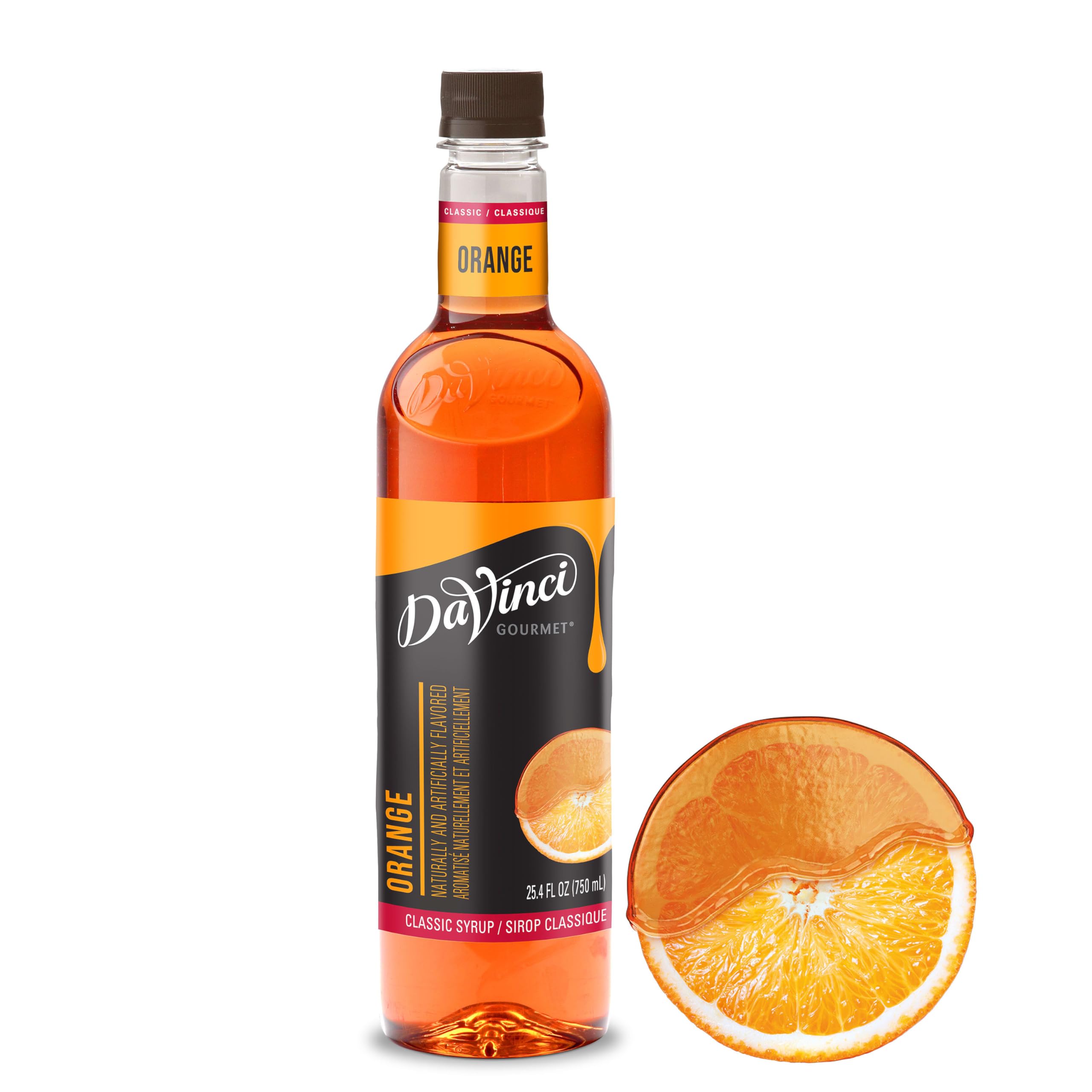 Amazon.com: DaVinci Gourmet Classic Orange Syrup, 25.4 Fluid