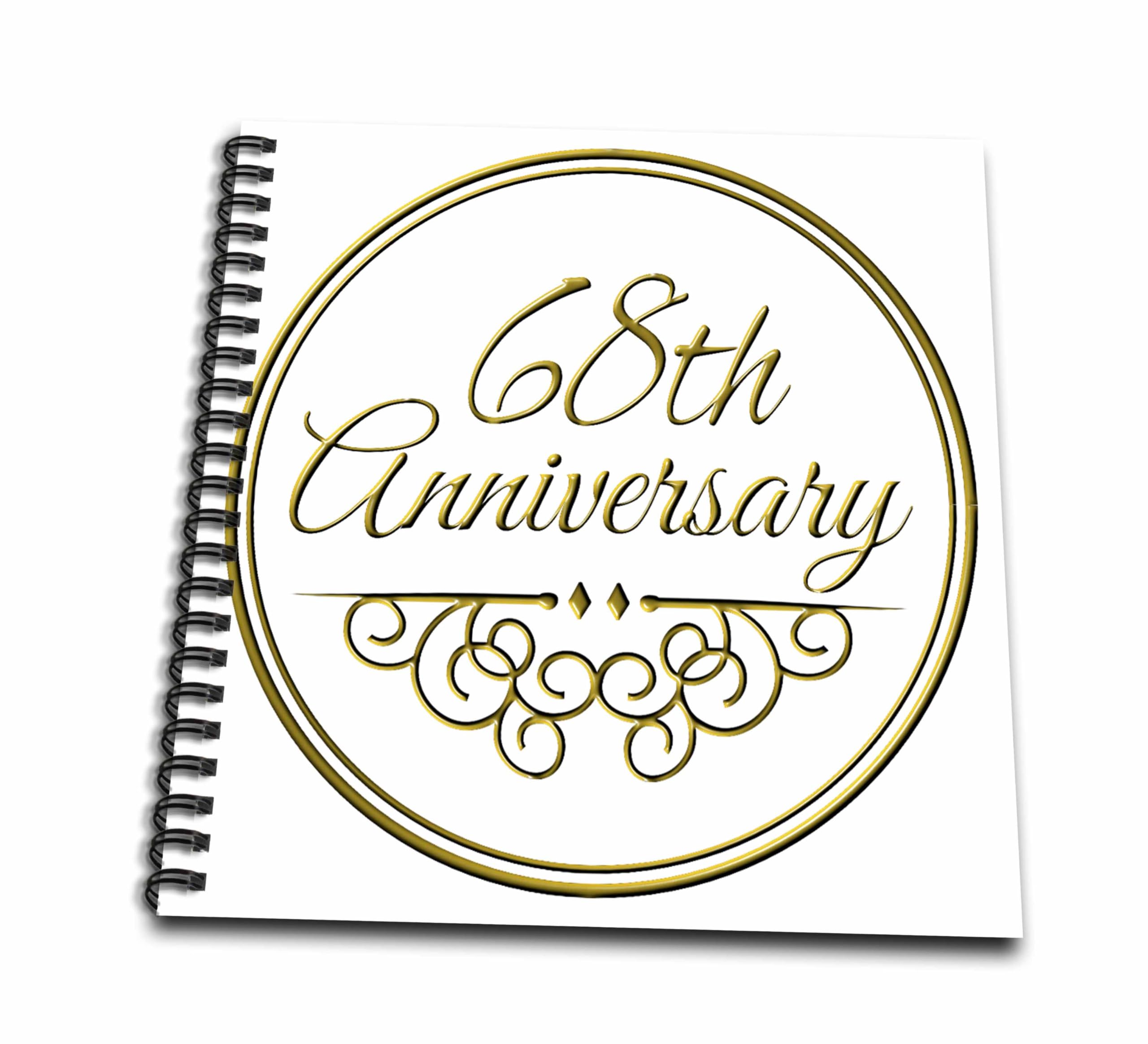 Célébrer l'anniversaire de mariage 68 ans via ce grand livre d'or