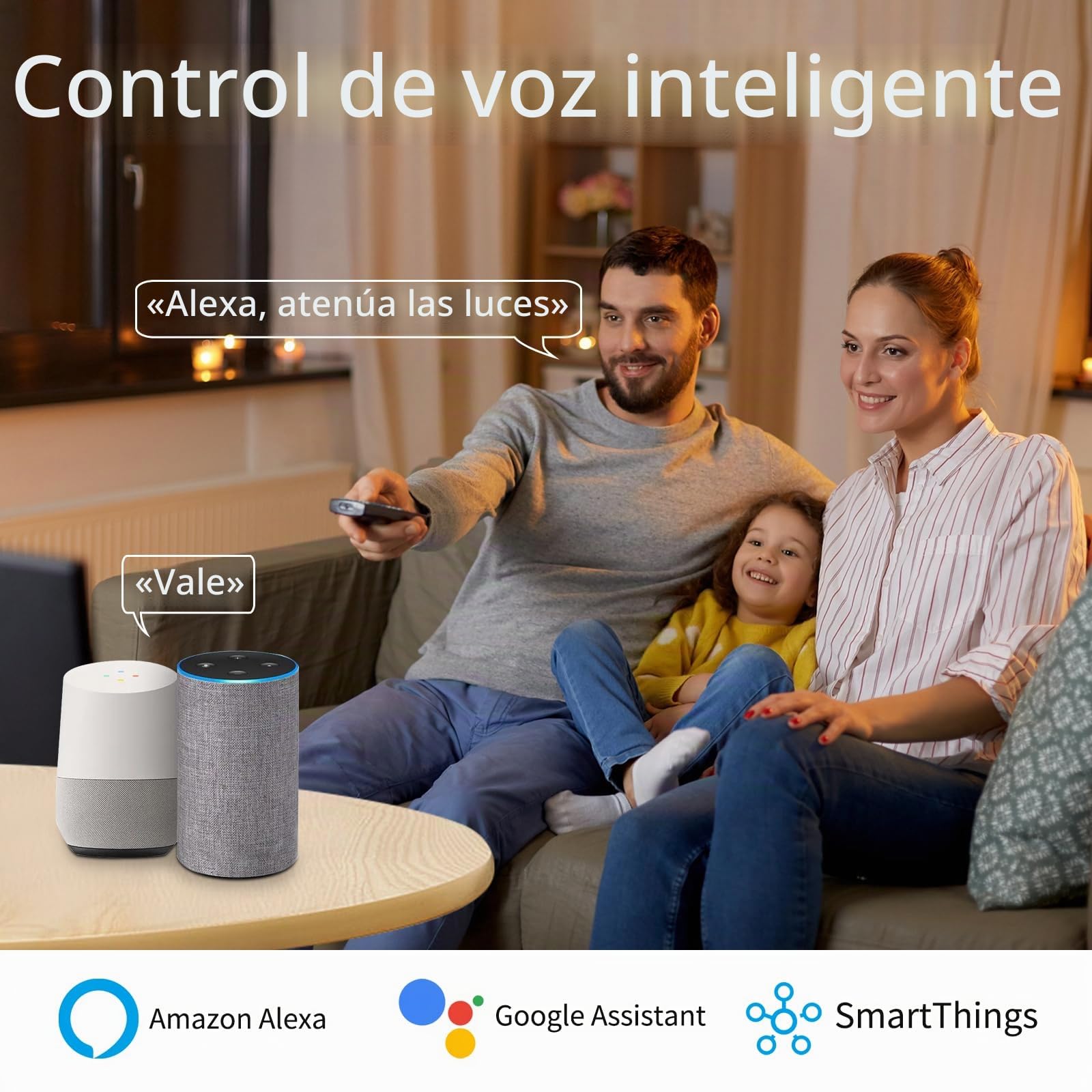 Bombillas LED G9 inteligentes Wi-Fi,Compatible con Alexa /Google Home,AC 230V regulable sin escalonamiento,2700K-6500K,Brillo ajustable 1%-100%,0.4-4W,40LM-400LM,Función de temporizador,Pack de 3