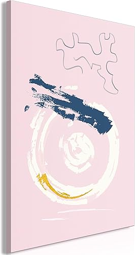 Ovegna Tableau - Pink Accent (1 Part) Vertical [20x30]