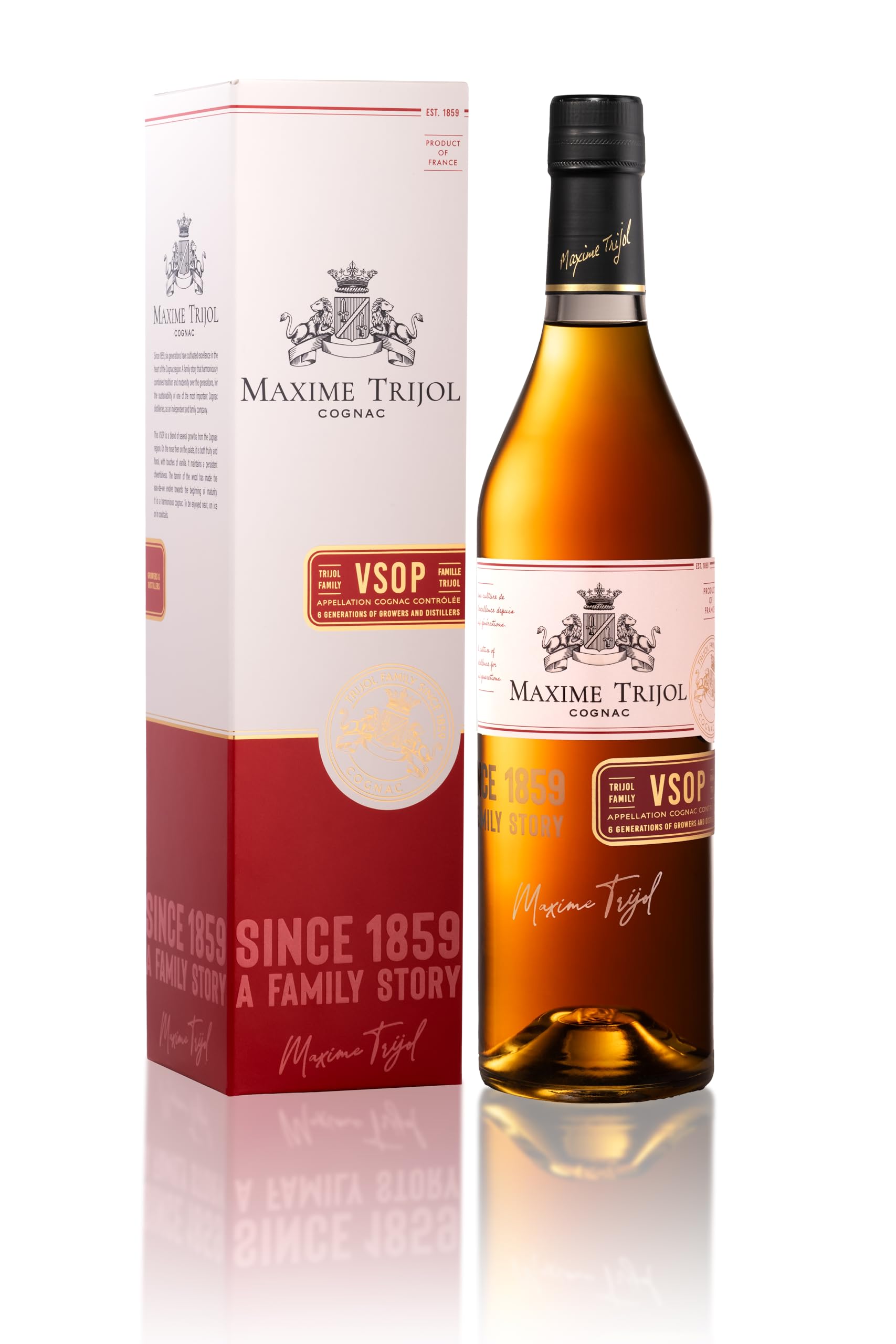 Maxime Trijol VSOP Cognac Brandy, 70 cl