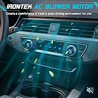 Vista 7 de IRONTEK 700237 Motor de ventilador delantero HVAC con jaula de ventilador para Ford Expedition 2009-2017, 2009-2014 para Ford F-150, 2009-2017