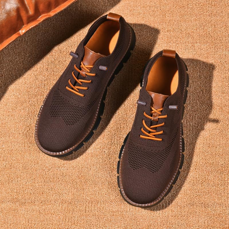 Wearbreeze Men’s Business Casual Oxford Sneakers – Lightweight Lace-Up Dress Shoes for Work, Travel & Daily Commute - Image 9