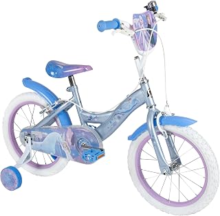 Huffy Disney Frozen Laufrad und Kinderfahrrad 12/14/16 Zoll mit Stützrädern