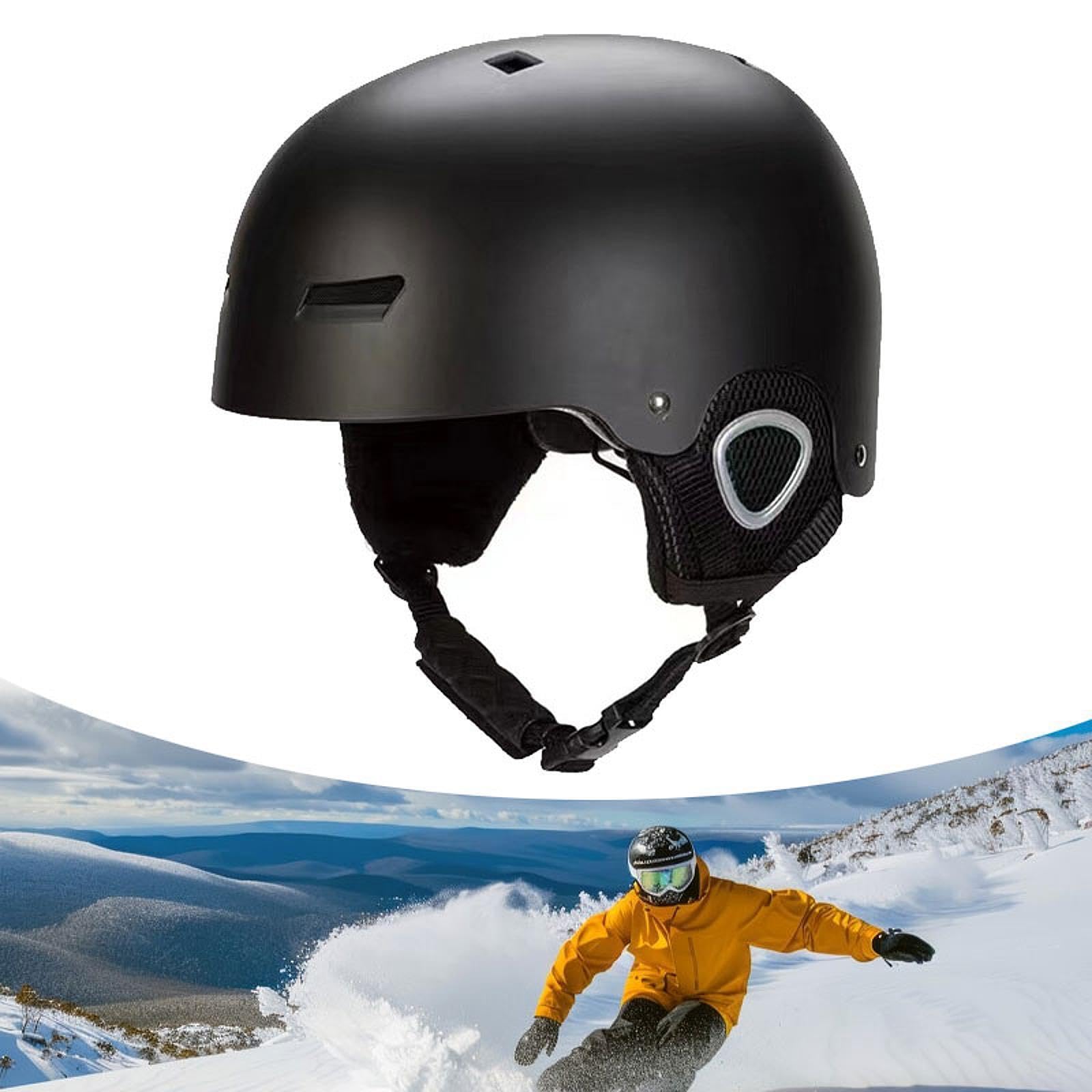 Casco da pattinaggio Casco da con vestibilità regolabile Leggero Caratteristiche Ventilazione che gioca un ruolo chiave per varie attività invernali
