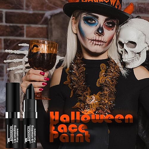 Miniatura 2 de AKARY Lápiz labial naranja desnudo gótico de larga duración, lápiz labial gótico, lápiz labial vintage, cosméticos, regalo de maquillaje para