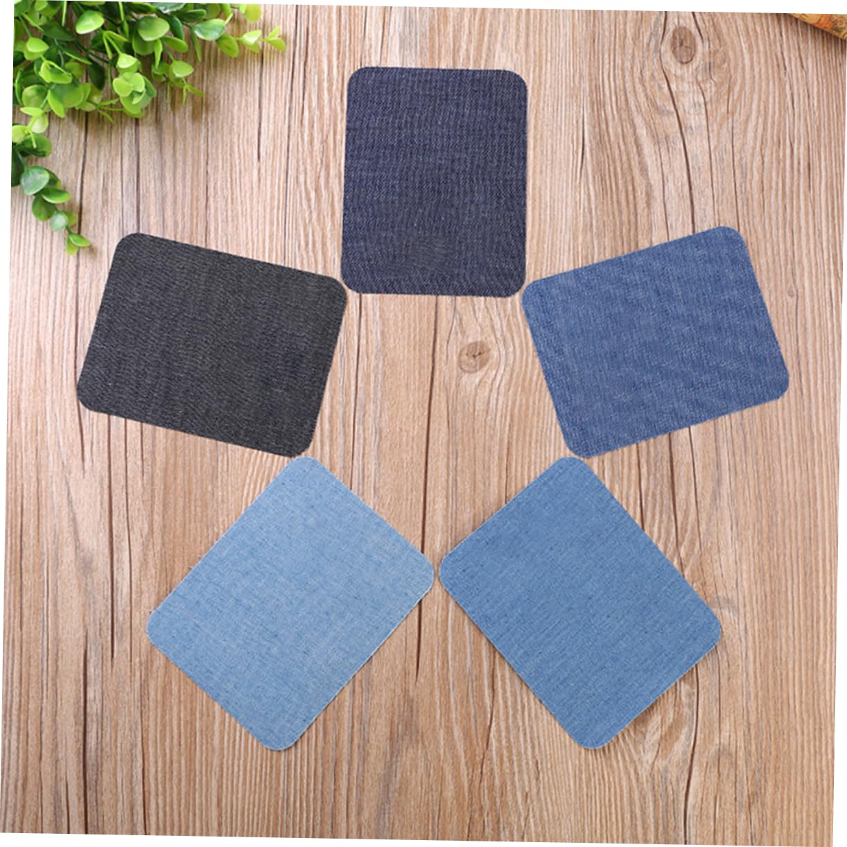 STOBOK 60 Stk repair patch fix patch Sewing es jeans es Knee es Elbow es Flicken aufbügeln Flicken für Kleidung für Hosen Klebstoff Stücke Denim Banner