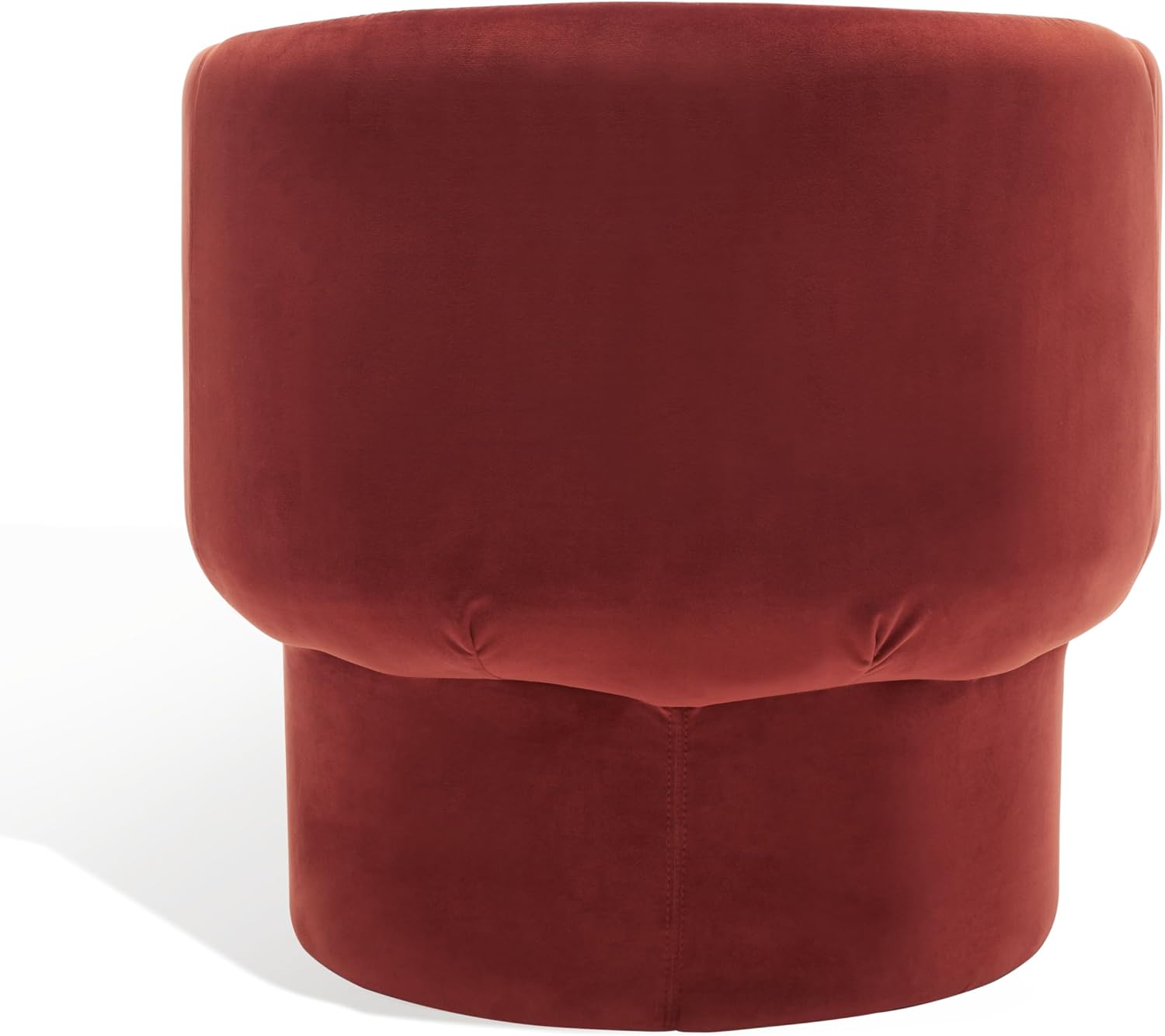 SAFAVIEH Couture Collection Kellyanne Modern Rust Velvet Dining Chair (Fully Assembled)