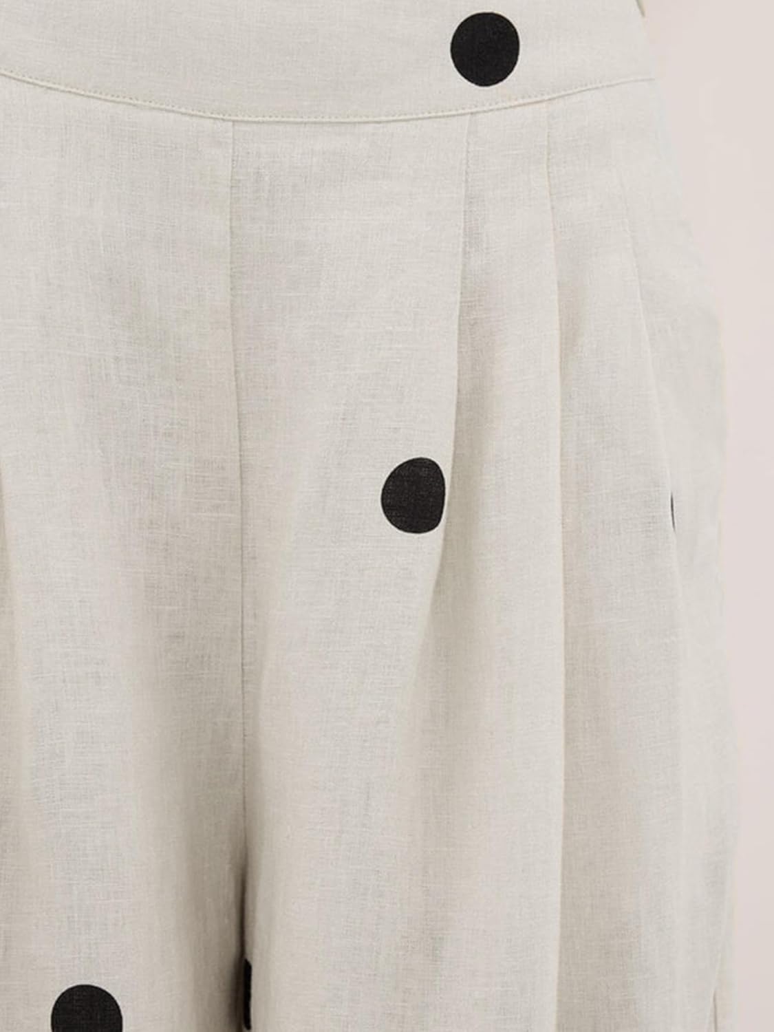 Polka Dot Set Polka Dot Tube Top Strapless High Waist Wide Leg Pants Lounge Women 2 Piece Sets For Women - Image 5