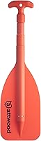 Attwood Emergency Telescoping Boat Paddle - Collapsible 20-42 Inch Floating Orange Paddle for Kayaks, Jet Skis & Small Boats