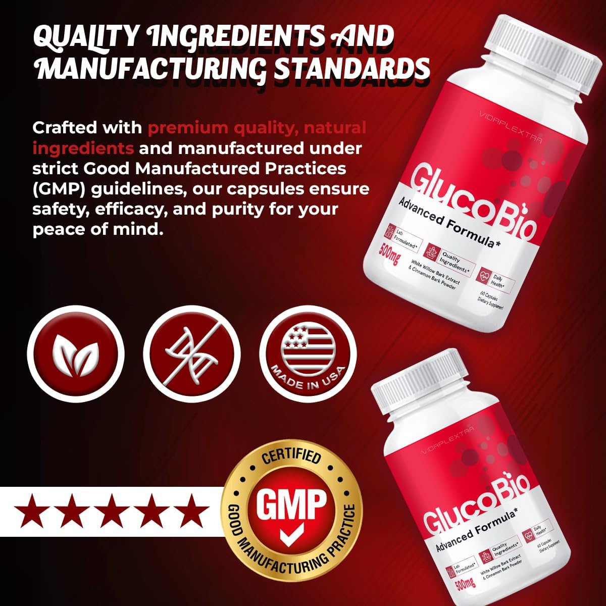 Gluco Bio Capsules - Gluco Bio Capsules (2 Pack, 120 Capsules)