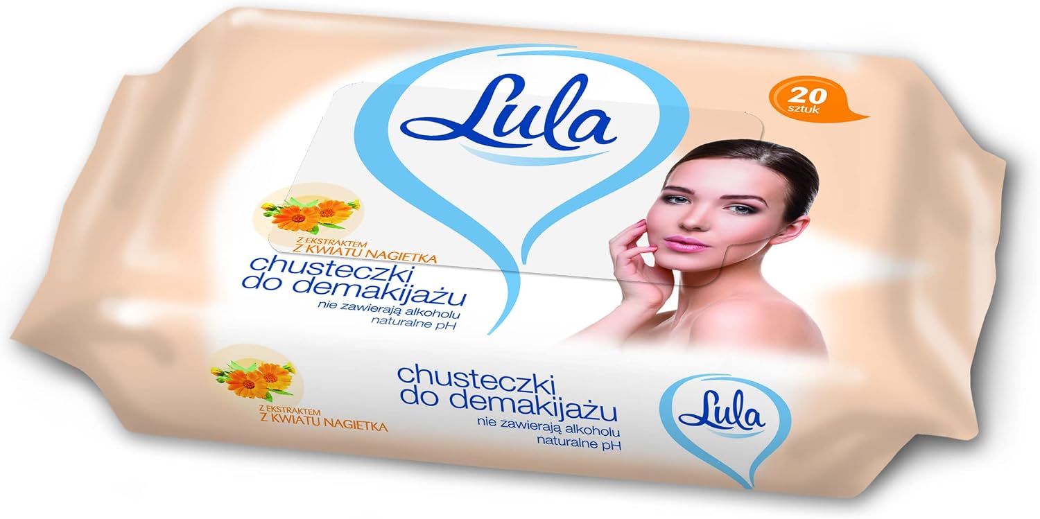 LULA Chusteczki DO DEMAKIJAŻU 20szt