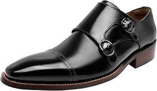 [フォクスセンス] ビジネスシューズ 革靴 メンズ ドレスシューズ 本革 モンクストラップ ストレートチップ 高級紳士靴 軽量・防水 フォーマル