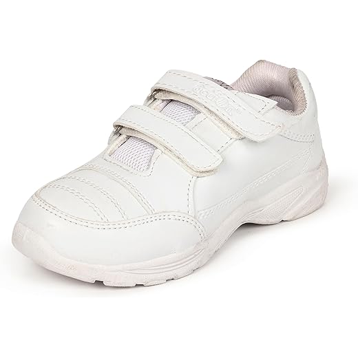 Boys White Non-Marking School Shoes